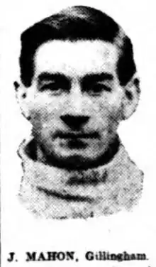 Footballer Jack Mahon