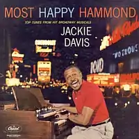 Davis on the cover of his 1958 albumMost Happy Hammond