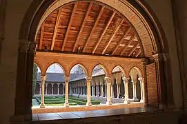 The galleries of the cloister