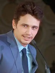 Actor and filmmaker James Franco (MFA 2012)