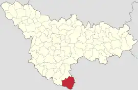 Location in Timiș County