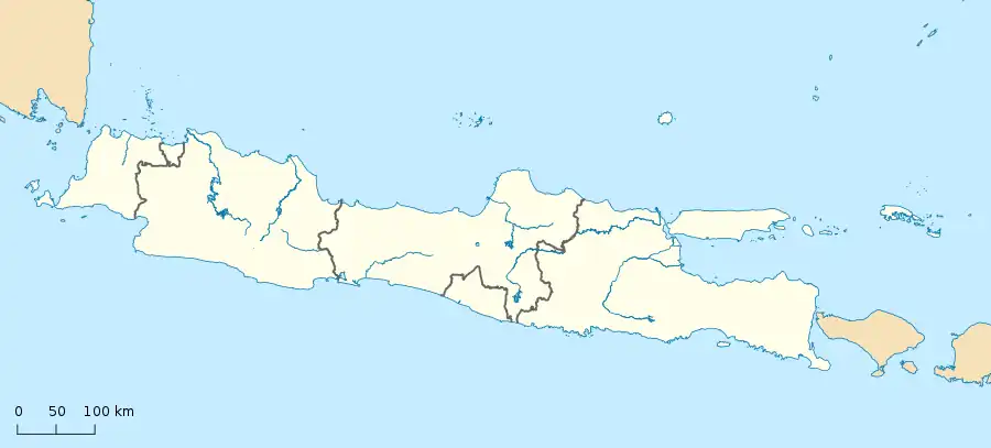 Taktakan is located in Java