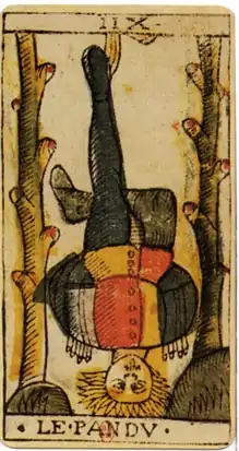 XII. Le Pandu(The Hanged Man)