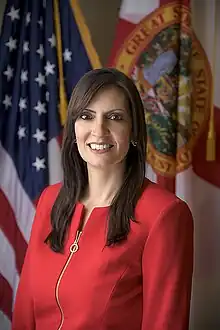 Jeanette Nunez, Lieutenant Governor of Florida (since 2019)