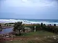 Jeffreys Bay beach view