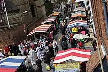 Jericho Street Fair Stalls.