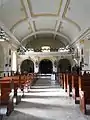 View of church nave