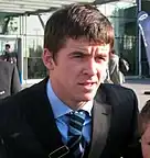 Joey Barton in action for Manchester City