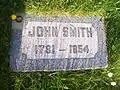 Headstone of John Smith