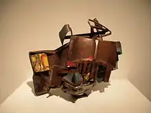 John Chamberlain, S, 1959, Hirshhorn Museum and Sculpture Garden, Washington, DC.