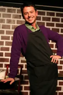 John Milhiser, actor, comedian (BA '04)