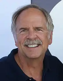 John Naber, winner of the 100-metre backstroke, 200-metre backstroke, 4 × 200-metre freestyle relay, and 4 × 100-metre medley relay.