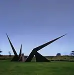 Erma's Desire (1976), 26' x 47' x 33', Cor-Ten Steel.