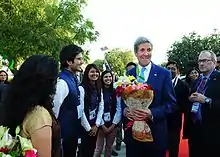 US Sen. John Kerry on PDPU Campus