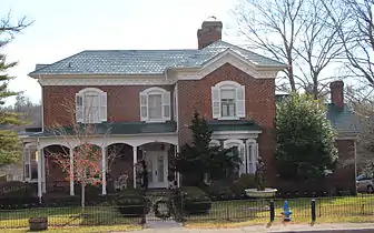 Johnson or Range House, 421 W. Main Street, built 1880