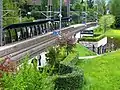 Jona railway station (looking south) before its remodelling