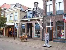 Former store of Egbert Douwes, now part of Museum Joure