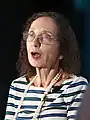 Joyce Carol Oates, noted author and Professor Emerita at Princeton University