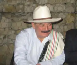 Carlos Sánchez, the "old" Juan Valdez (died in 2018).