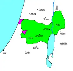 Hasmonean Kingdom in 142-135 BCE under Simon Thassi