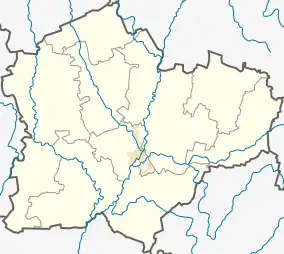 Rudžiai is located in Kėdainiai District Municipality