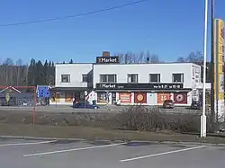 K-Market store along the regional road 110 in Saukkola.