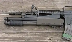 KAC Masterkey on M4 Carbine.