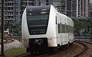 KLIA Transit Desiro ET 425 M EMU Train at Bandar Tasik Selatan Station