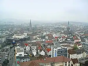 City centre of Kaiserslautern