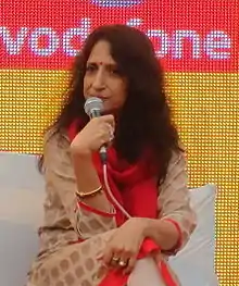 Kaajal Oza Vaidya at Gujarat Literature Festival in 2014