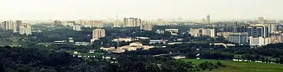 Kakkanad skyline in 2011