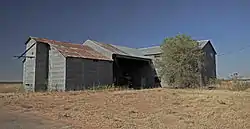 Abandoned cotton gin in Kalgary