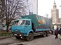 KamAZ-53215 in center of Warsaw.