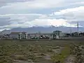 Karadağ viewed from Çumra while the summit is covered by clouds