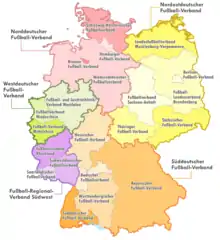 Regional Soccer Associations in Germany