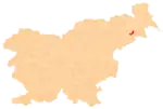 The location of the Municipality of Dornava