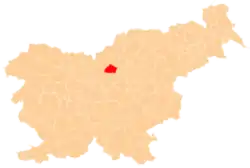 The location of the Municipality of Gornji Grad