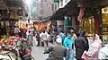 The gate leads to the Kashmiri Bazaar