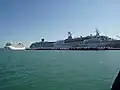 Cruise ships at the harbour