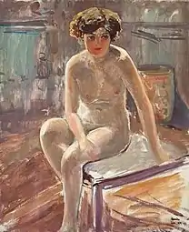 Seated Female Nude