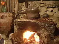 Distillation apparatus (kazani) found in the village of Amiras, Crete.