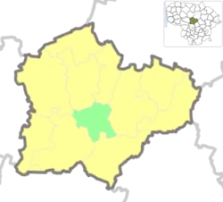 Location of Kėdainiai city eldership