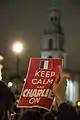 Trafalgar Square event for Charlie Hebdo shooting victims, 2015