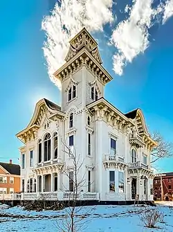 The restored Wedding Cake House, owned by Dirt Palace art collective