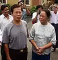 Khin Nyunt shortly after his release in 2012.