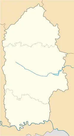 Dereviane is located in Khmelnytskyi Oblast