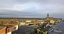 Kilkenny Panorama with St Mary's Cathedral at Background