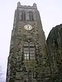 The Kilwinning church tower