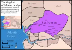 Saloum ca. 1850