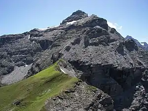 The Kirchdachspitze from the northeast